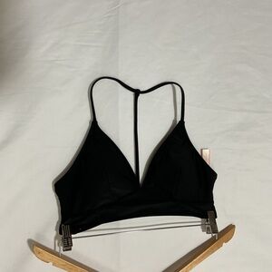 Uncommon Black Strappy Triangle Top